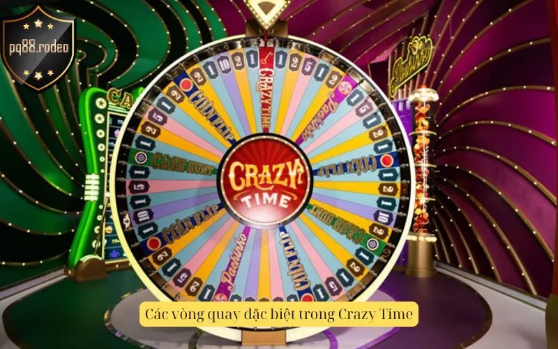 Các vòng quay đặc biệt trong Crazy Time